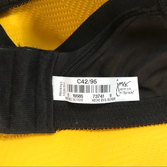 New Just My Size Side Shaping and Support Bra 42 C - Picture 7 of 7